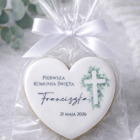 Pierniki/ Podziękowanie na Pierwszą Komunię Świętą wzór 7