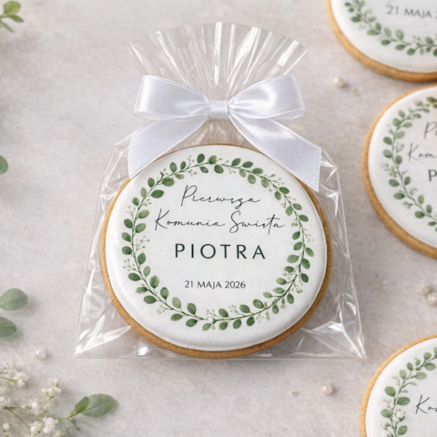 Pierniki/ Podziękowanie na Pierwszą Komunię Świętą wzór 14