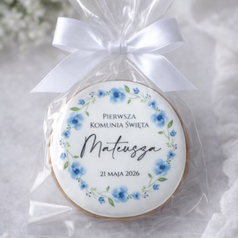 Pierniki/ Podziękowanie na Pierwszą Komunię Świętą wzór 10