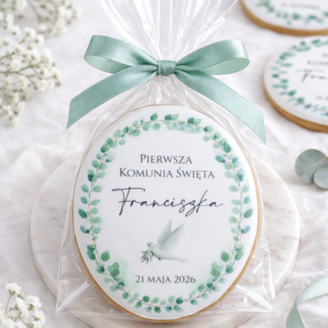 Pierniki/ Podziękowanie na Pierwszą Komunię Świętą wzór 5